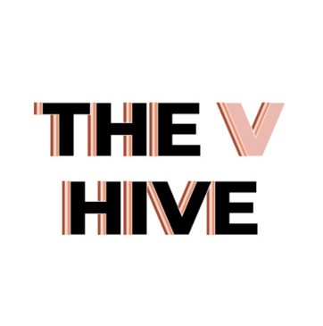 The V Hive podcast logo