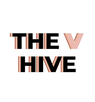 The V Hive podcast logo